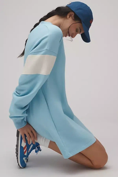 Araminta James Long-sleeve V-neck Fleece Mini Dress