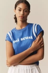Araminta James Mi Scusi Short-sleeve Tee In Blue