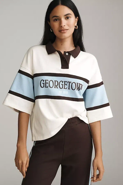 Araminta James Short-sleeve Rugby Shirt Top