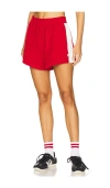 Shop Araminta James Sportif Short In Cherry Unique