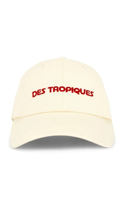 Araminta James Tropiques Cap In White