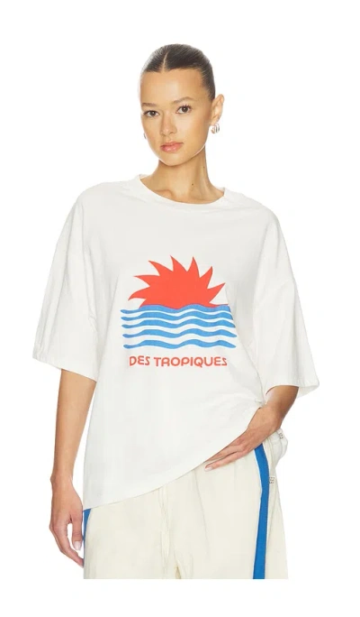 Araminta James Tropiques Oversized Tee In Multi