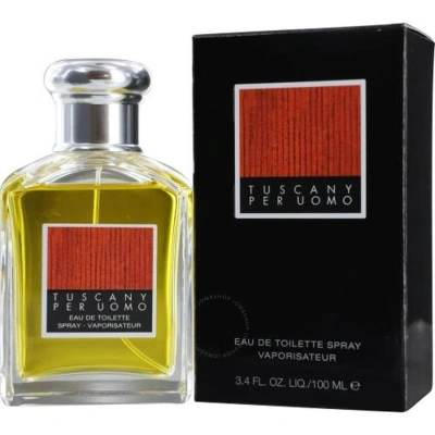 Aramis Tuscany /  Edt Spray 3.3 oz (100 Ml) (m) In Red   / Silver