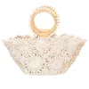 Aranaz Seaflower Handbag Large Natural