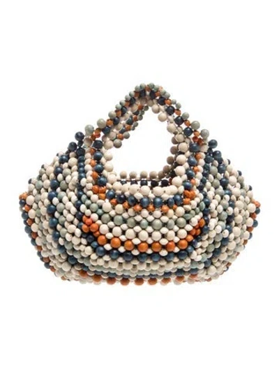 Pre-owned Aranaz Top Handle Bag In Multicolor