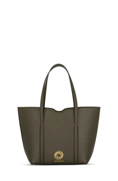 Aranyani Amala Zipper Tote In Red