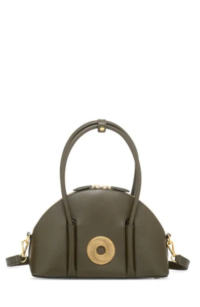 Aranyani Kiko Monogram Debossed Top-handle Bag In Pink