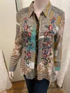 Aratta Blouse In Multi Color In Multi