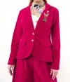 Aratta Jovie Pink Blazer In Fuchsia