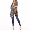 Aratta Keep It Warm Knit Shawl In Charcoal In Pink