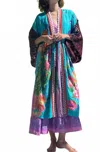 Aratta Majestic Peacock Kimono In Multi In Multi