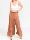 Aratta Mariah Stripe Pants In Brown Stripe In Multi