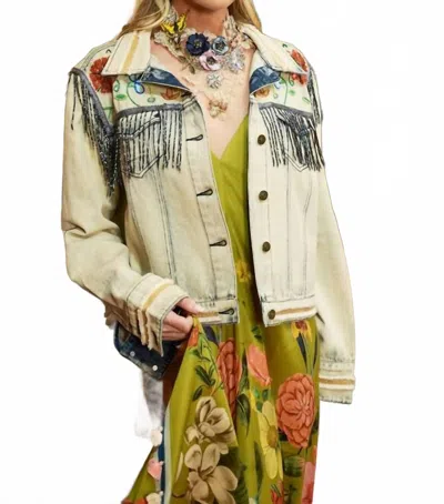 Aratta Rodeo Queen Jacket In Multi In Neutral