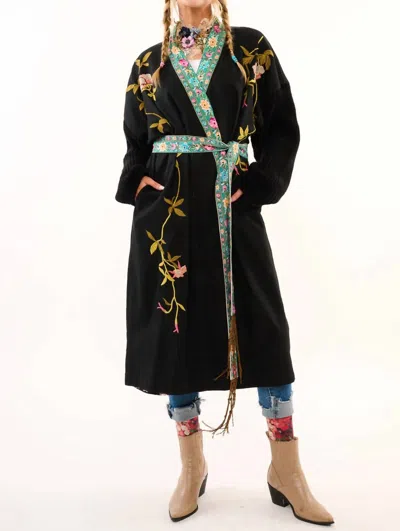 Aratta Something Magical Coat In Black