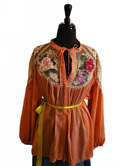 Aratta Women's Amora Top In Pink In Purple