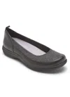 Aravon Quinn Curved Slip-on - Narrow In Black In Black