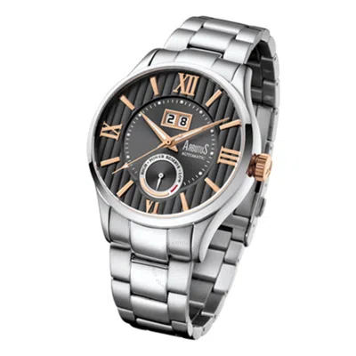 Arbutus Automatic Grey Dial Men's Watch Ar915sns In Metallic