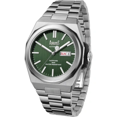 Arbutus Broadway Automatic Green Dial Men's Watch Ar2204sgs In Metallic