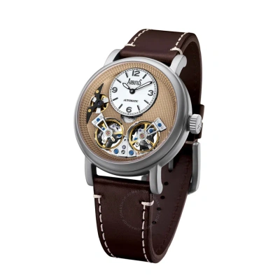 Arbutus Broadway Automatic White Dial Men's Watch Ar1804sff In Black / Brown / White