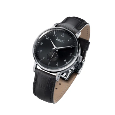 Arbutus Mechanical Black Dial Men's Watch Ar804sbb