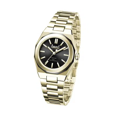 Arbutus Soho Automatic Black Dial Ladies Watch Ar2401gbs In Gold