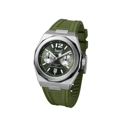 Arbutus Wall Street Green Dial Men's Watch Ar2402sgg In Green/silver Tone