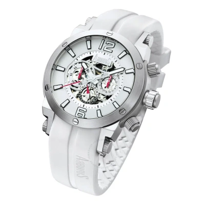 Arbutus Wall Street White Dial Men's Watch Ar606sww In Metallic
