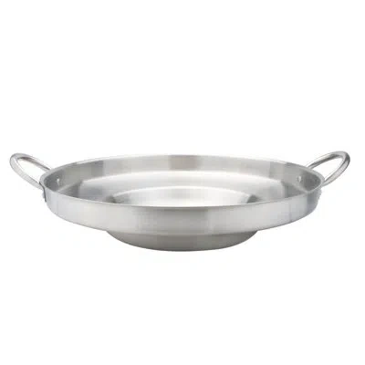 Arc 23" Stainless Steel Wok In Silver