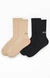 Arc Men's 2 Pack Crew Socks In Multi
