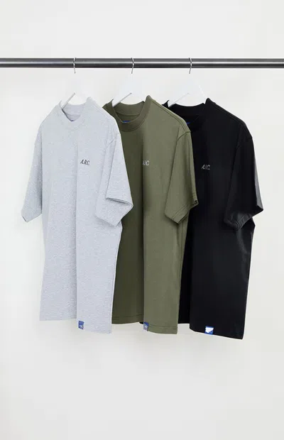 Arc Men's 3-pack Standard Oversized T-shirts In Multi