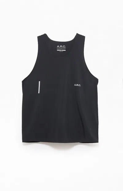 Arc Men's Black Active Perforated Tank Top