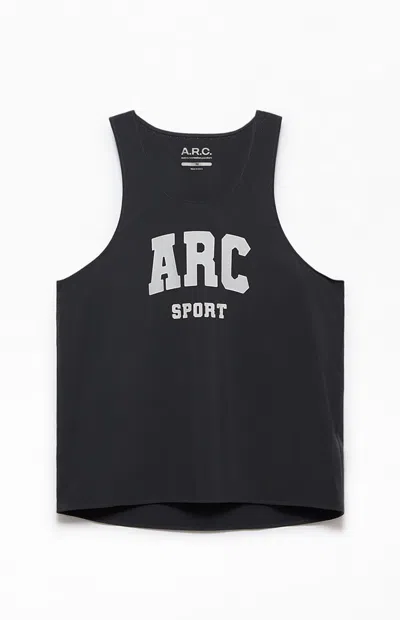 Arc Men's Black Active Singlet Tank Top
