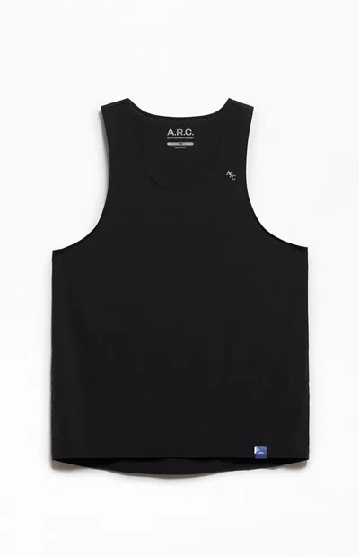 Arc Men's Black Active Standard Performance Tank Top
