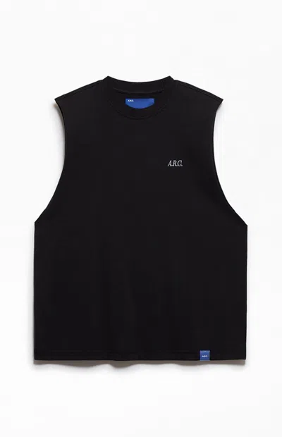 Arc Men's Black Standard Cut Off Muscle T-shirt