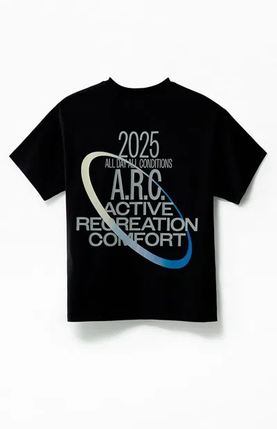 Arc Men's Black System Heavyweight Oversized T-shirt