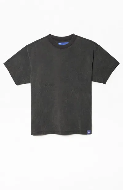 Arc Men's Black Vintage Wash Heavyweight Oversized T-shirt