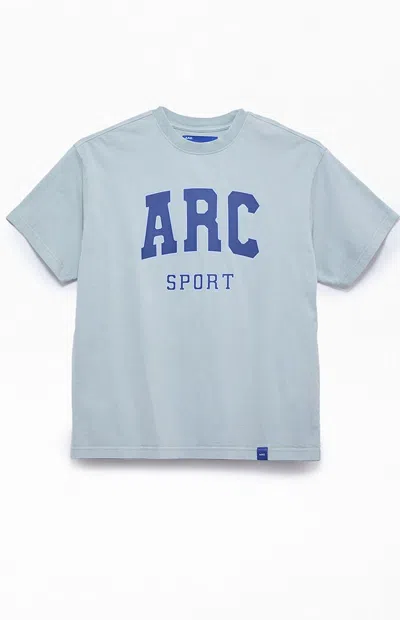 Arc Men's Blue Sport Vintage Wash T-shirt
