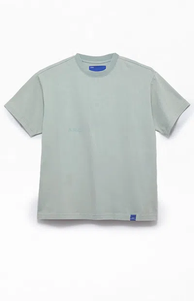 Arc Men's Blue Vintage Wash T-shirt In Gray