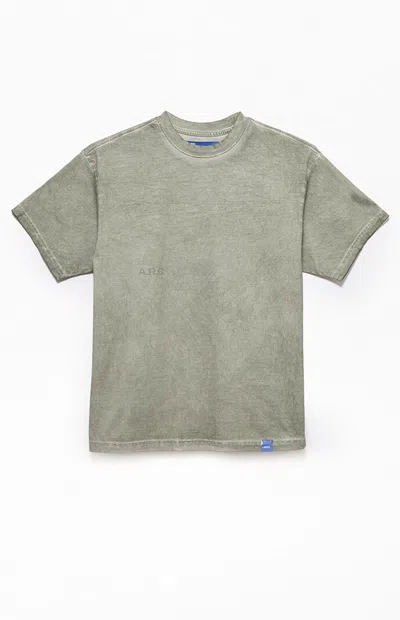 Arc Men's Gray Vintage Wash Heavyweight Oversized T-shirt