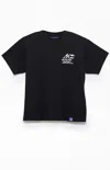 Arc Men's Mind Flow T-shirt In Washed Black In Black