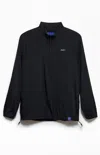Arc Men's Standard Light Shell Pullover Jacket In Black In Black
