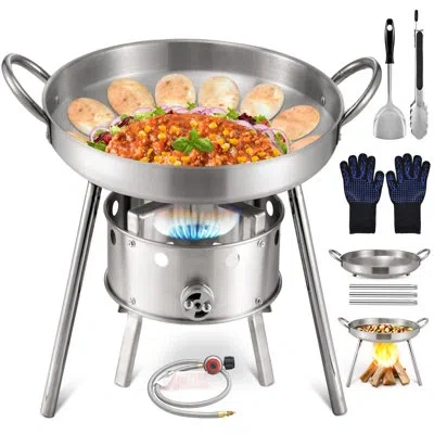 Arc Single Stainless Steel Burner Propane Cooking Kit