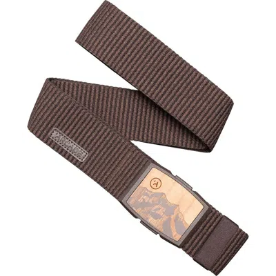 Arcade Woody Belt In Brown