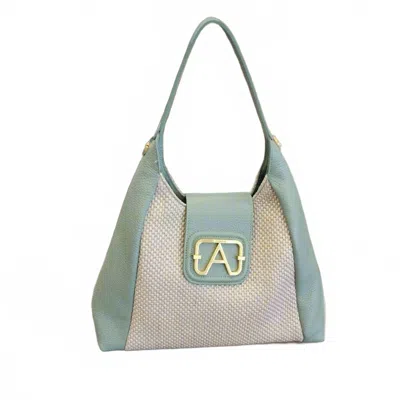 Arcadia Women's Chloe Small Hobo Bag In Raffia/salia In Multi