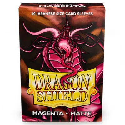 Arcane Tinmen Dp & Ds Japanese Matte Magenta Games - Pack Of 60