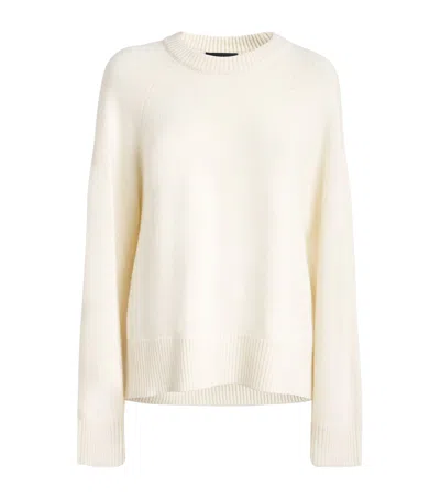 Arch 4 Cashmere Cora Sweater In White