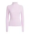 Arch 4 Cashmere High-neck Ariana Top In Purple