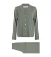 Arch 4 Cashmere Spring Gardens Pyjama Set In Green