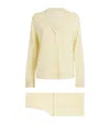 Arch 4 Cashmere Spring Gardens Pyjama Set In Yellow