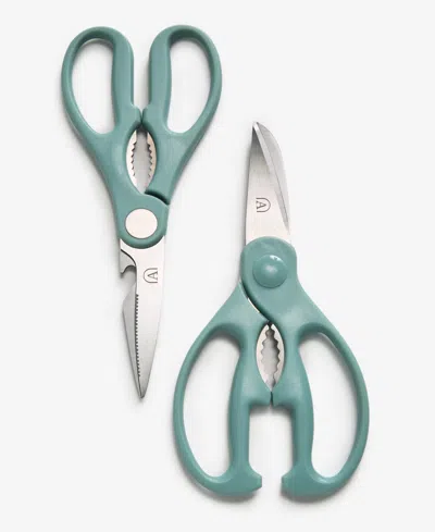 Arch Studio 2-pc. Kitchen Shears Set, Macy's Exclusive In Green